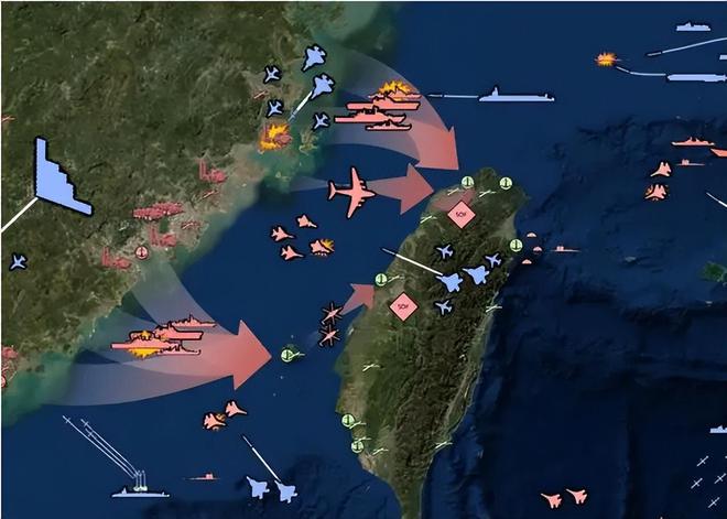 台海风云激荡，卫星图启示录——历史变迁中的自信与成长力量