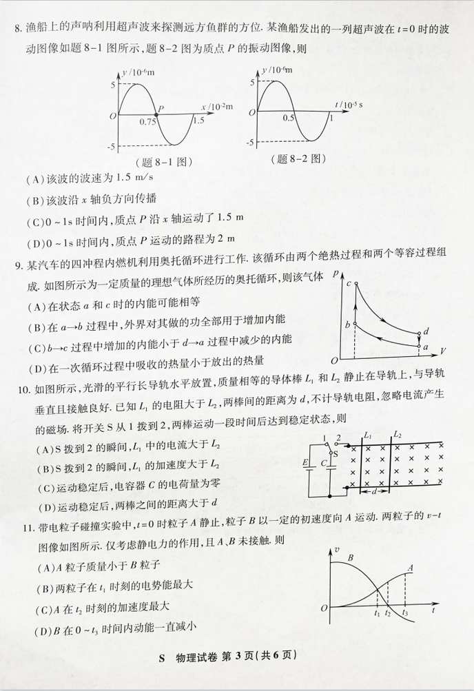 物理衡中同卷专题卷答案，衡中同卷物理答案2021 